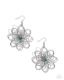 Paparazzi Malibu Mode- Blue Earrings