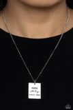 Paparazzi Mama MVP - Silver Necklace