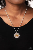 Paparazz Mandala Masterpiece - Orange Necklace