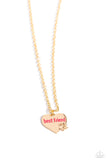 Paparazzi Mans Best Friend - Gold Paw Necklace