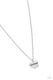 Paparazzi Mans Best Friend - Silver Paw Necklace