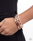 Paparazzi Marbled Mural- Copper Bracelet