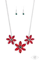 Paparazzi Meadow Muse - Multi Flower Necklace