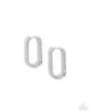 Paparazzi Meandering Moment- Silver Earrings