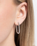 Paparazzi Meandering Moment- Silver Earrings