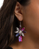 Paparazzi Meaningful Masterpiece- Pink Earrings