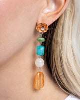 Paparazzi Meditative Magic - Multi Earrings