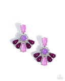 Paparazzi Memorable Keepsake- Purple Earrings