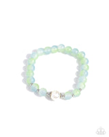 Paparazzi Mermaid Mirror - Green Bracelet