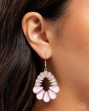 Paparazzi Mesmerizing Moment- Pink Earrings