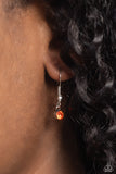 Paparazzi Minimal EFFORTLESS - Orange Necklace
