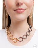 Paparazzi Mismatched Minuet- Multi Necklace