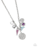 Paparazzi Mismatched Mystery- Purple Necklace