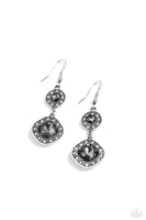 Paparazzi Modern Motives - Silver Earrings