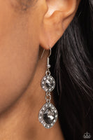 Paparazzi Modern Motives - Silver Earrings