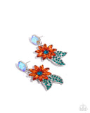 Paparazzi Momentous Majesty- Orange Earrings