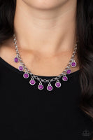 Paparazzi Moonbeam Magic - Purple Necklace