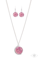 Paparazzi PINK DIAMOND My Moon and Stars - Multi Double Side Pink- Blue Iridescent Rhinestones