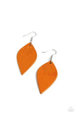 Paparazzi Naturally Nostalgic - Yellow Earrings