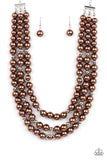 Paparazzi Needs No Introduction - Brown Necklace