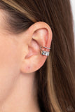 Paparazzi Never Look STACK - Silver Earrings