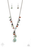 Paparazzi JULY FF Notably Natural - Blue Necklace