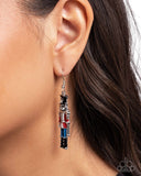 Paparazzi Nutcracker Nuance- Red Earrings
