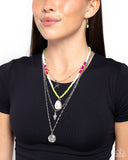 Paparazzi Oceanic Obligato - Green Necklace