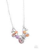 Paparazzi Oceanic Octave- Orange Necklace