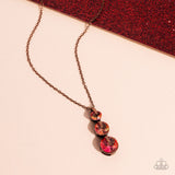 Paparazzi Ombré Obsession - Copper Necklace