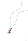 Paparazzi Ombré Obsession - Multi Gems Necklace