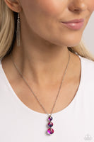 Paparazzi Ombré Obsession - Multi Gems Necklace