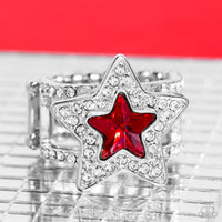 Paparazzi One Nation Under Sparkle - Red Star Ring