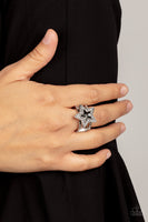 Paparazzi One Nation Under Sparkle - Silver Star Ring