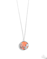 Paparazzi Opulent Ostentation - Orange Necklace