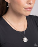 Paparazzi Opulent Ostentation - White Necklace