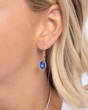 Paparazzi Outgoing Opulence- Blue Heart Necklace