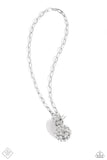 Paparazzi FF NOV Packed and Polished - White Necklace