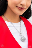 Paparazzi FF NOV Packed and Polished - White Necklace