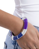 Paparazzi Painted Perfection- Purple Bracelet