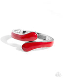 Paparazzi Painted Puzzle- Red Bracelet