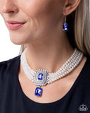Paparazzi Palatial Poise- Blue Necklace