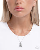 Paparazzi Panda Perfection- Silver Necklace