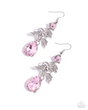 Paparazzi Spiral Sashay- Pink Earrings