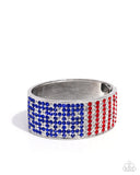 Paparazzi Passionate Patriotism- Multi Bracelet