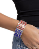 Paparazzi Passionate Patriotism- Multi Bracelet