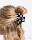 Paparazzi Patchwork Promise- Black Hair Accessory