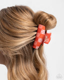 PaparazziPatchwork Promise- Red Hair Accessory
