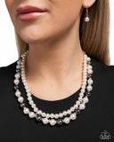 Paparazzi Pearl Pageantry- Purple Necklace