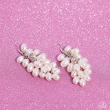 Paparazzi Pearl Posse - White Earrings